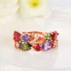 3.  Palette of Dreams: Multicolor Stone Ring - Image 7