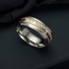 Stainless Steel Batman Symbols Luminous Men Rings Never Fade Glowing Ring - Image 2