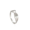 Aerobics Yoga Girls Raising Hands Characters Stainless Steel Rings - Image 3