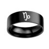 Twelve Constellation Rings Stainless Steel Male And Female Ring Rings - Image 3