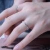 Crystal Star Zircon Rings European And American Fashion Men's And Women's Rings - Image 3