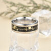 Heartbeat Engraved Ring - Image 5