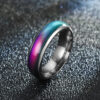 Color Changing Rings Stainless Steel Ring Mood Emotion Feeling Temperature Rings For Women Men Couples Rings - Image 5
