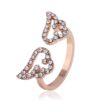 Fashion Angel Wings Wings  Rings Women's Tide Accessories Cute Rings Accessories - Image 5