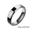 Niche Rings For Men And Women Stainless Steel Couple Rings - Image 4