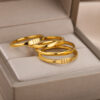 Simple Figure Men's And Women's Stainless Steel Rings - Image 5