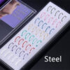 Box Of 40 Stainless Steel Curved Nose Rings - Image 8