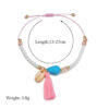 Acrylic beaded anklet - Image 5