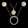 Jewelry set gold women - Image 3
