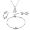 New Cat Bear Dog Paw Ring for Women Jewelry Sets - Image 2