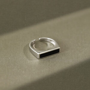 Black Epoxy Ring