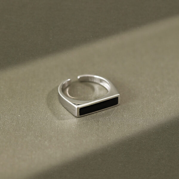 Black Epoxy Ring