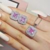 Fashion Personality Versatile Square Jewelry Set - Image 2