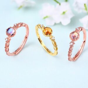 Stone 925 Sterling Silver Ring