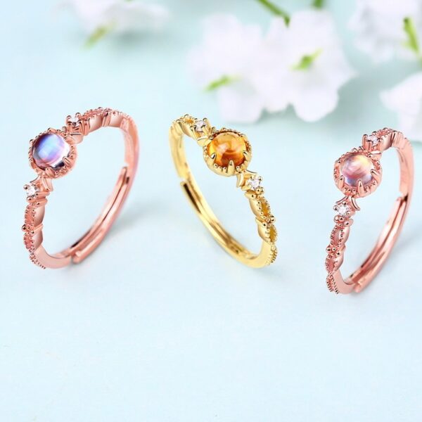 Stone 925 Sterling Silver Ring