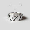 Personality Female Sea Dry Stone Couple Ring - Image 3