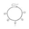 Love Rhinestone Anklet, Exotic All-Match Jewelry, Full Of Diamond Heart-Shaped Anklet - Image 10