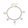 Love Rhinestone Anklet, Exotic All-Match Jewelry, Full Of Diamond Heart-Shaped Anklet - Image 7