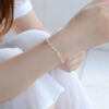 Silver Anklets 925 Fashion Silver Jewelry Hollow Beads Anklet for Women Girls Friend Foot Barefoot Leg Jewelry - Image 2