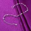 Silver Anklets 925 Fashion Silver Jewelry Hollow Beads Anklet for Women Girls Friend Foot Barefoot Leg Jewelry - Image 4