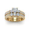 Zircon Gold Dragon Ring Ring For Couples - Image 2
