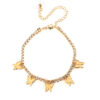 Rhinestone Anklets For Women Zirconia Butterfly Cuban Link Anklet Bracelet On Leg Chain Bohemia Jewelry Foot Accesories - Image 5