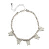 Rhinestone Anklets For Women Zirconia Butterfly Cuban Link Anklet Bracelet On Leg Chain Bohemia Jewelry Foot Accesories - Image 2