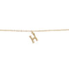 14K Gold-plated 26 Bamboo Letter Anklets Can Be Stacked To Wear Holiday Ins Personalized Foot Decoration Net Red Anklet - Image 2