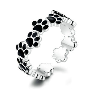 Black Paw Ring