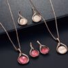 Cat eye jewelry set - Image 2