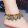 Jiemancheng Jewelry Retro Exaggerated Multi-layer Bead Anklet - Image 5