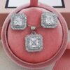 Fashion Personality Versatile Square Jewelry Set - Image 4