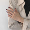 Black Epoxy Ring - Image 2