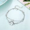 hree-piece anklet map love eight ladies anklet - Image 2