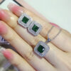 Fashion Personality Versatile Square Jewelry Set - Image 3