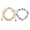 Shell Anklet Color Turquoise Multi-Piece Anklet - Image 4