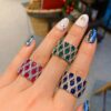 Vintage Style Simulation Diamond Jewelry Ring For Women - Image 6