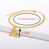 Initial Gold Letter Anklet Alphabet Pendants Jewelry - Image 2