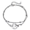 hree-piece anklet map love eight ladies anklet - Image 5