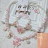 Children's Necklace Jewelry Pearl Bracelet Set - Image 7