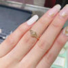Alloy Geometric Flower Ring Jewelry For Women - Image 5