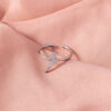Zircon Lightning Ring Jewelry Ring Accessories Women - Image 4