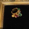 Multi-Color Natural Stone Ring - Image 3