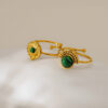 Fashion Natural Stone Turquoise Ring - Image 4