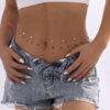 Jewelry Versatile Fashion Sequin Thin Chain Waist Chain Women - Image 5