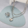 Love Heart-shaped Ring Jewelry Suit Women - Image 7