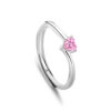 S925 Sterling Silver Romantic Love Couple Couple Rings - Image 7