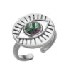 Fashion Eye Natural Stone Ring - Image 5