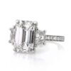 Stone-inlaid Women's Ring Geometry - Image 2