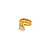 White Zircon Multi-layer Snake Ring - Image 2